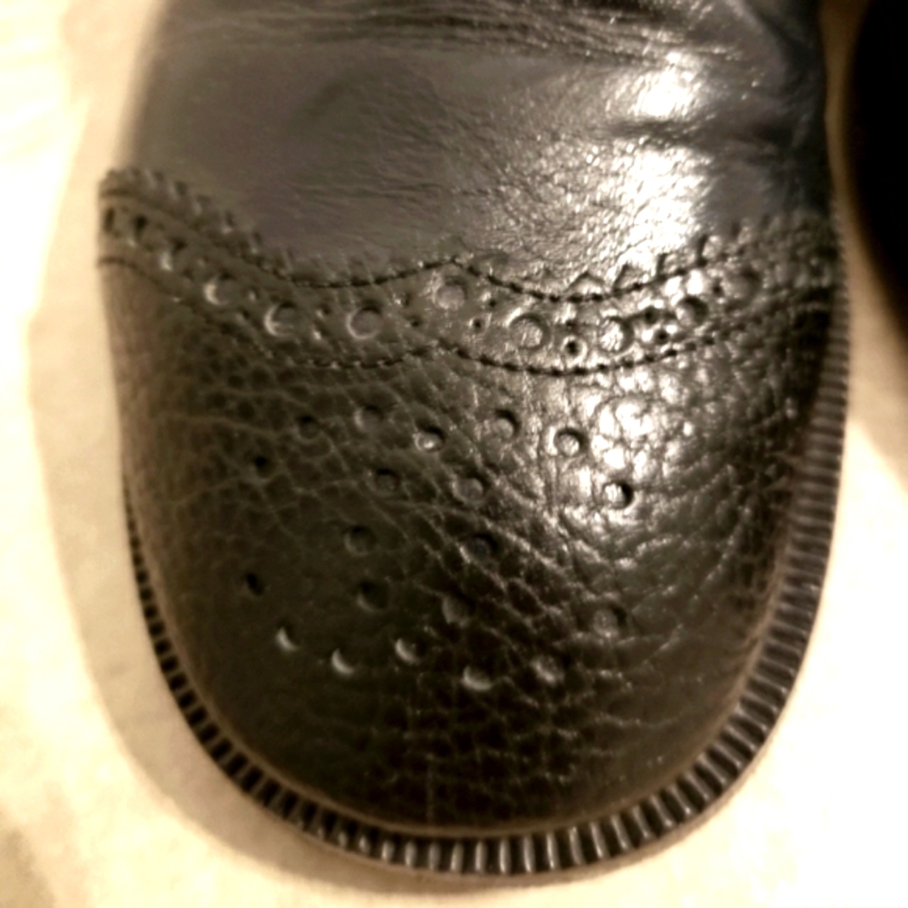 Chanel leather ankle strap loafers - Picture 14 of 15